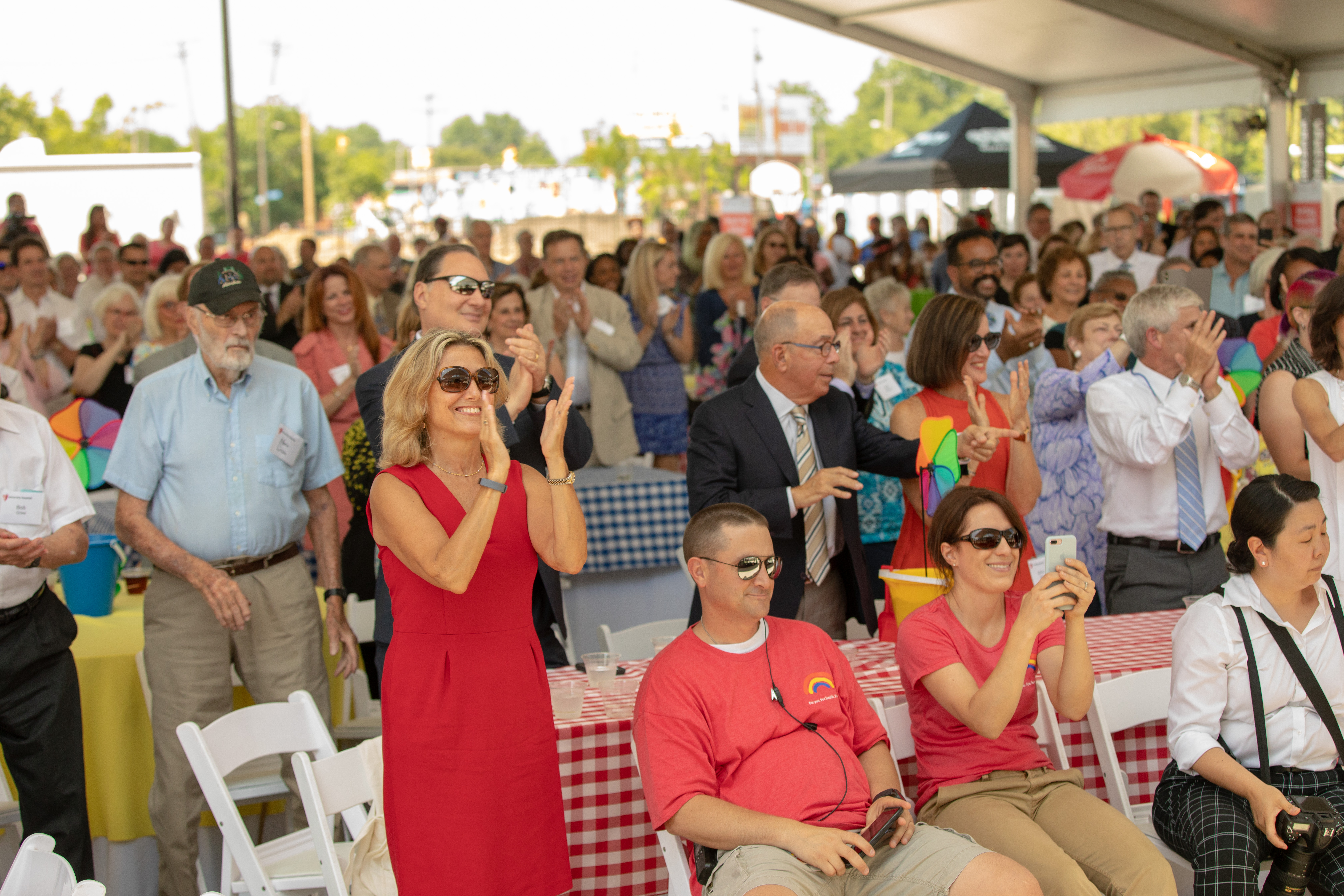UH Rainbow Center ribbon cutting and block party